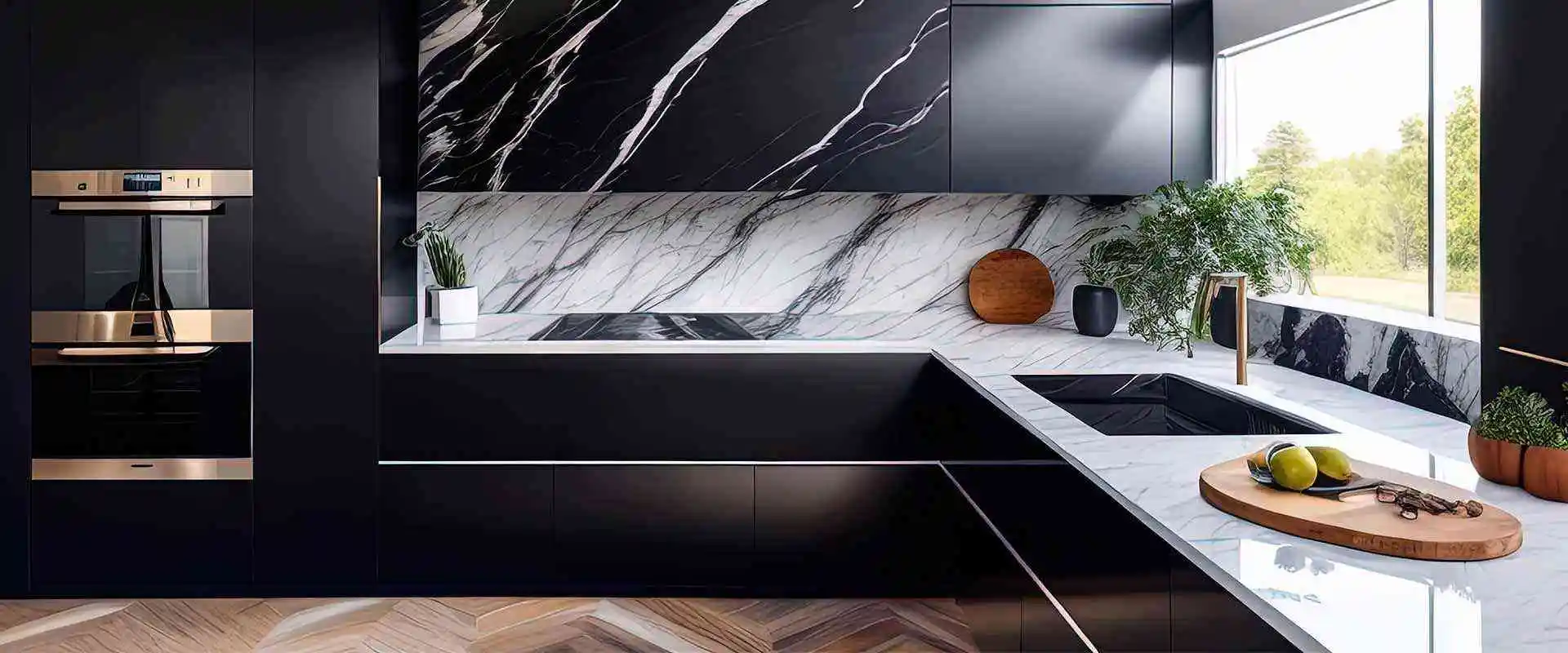 Marble Slabs and Countertops Designs for Kitchen Area
